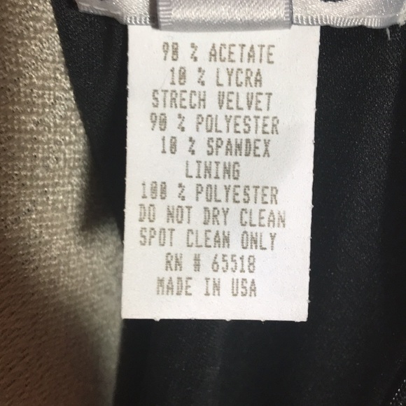 ⬇️ Patra Formal Gown Sz 8 Velvet Black Worn 1x EUC - Picture 8 of 9